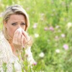 Pollen allergy and hay fever.